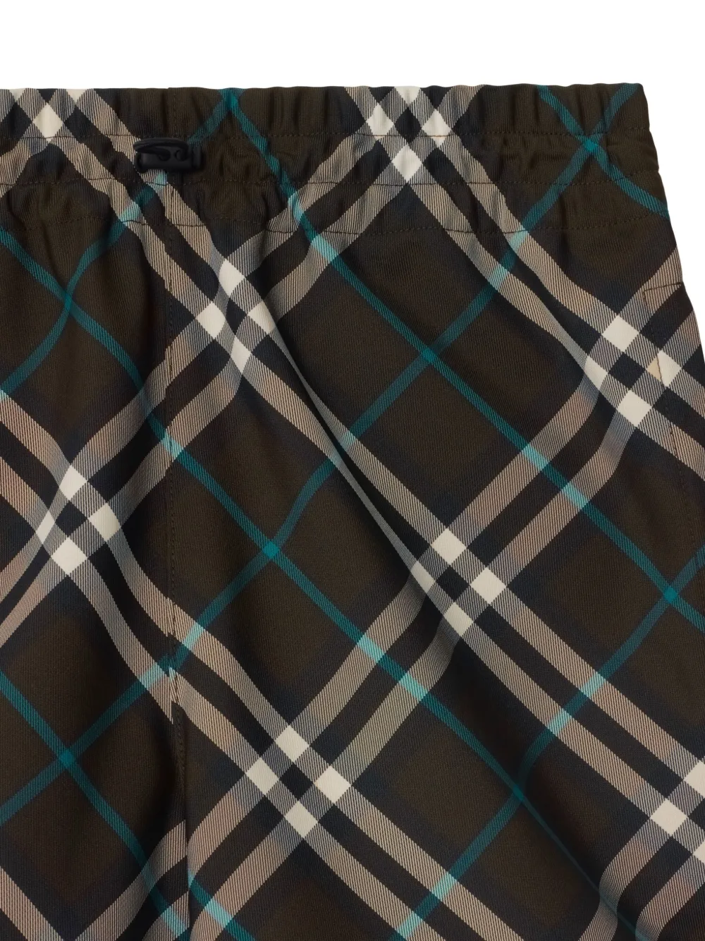 Burberry Geruite shorts Bruin