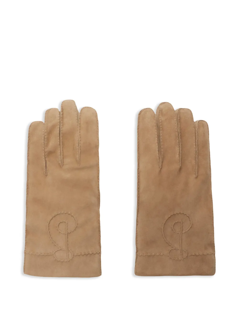 Burberry gants en daim | tons neutres | Image 1