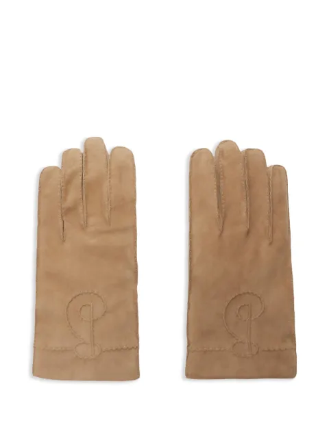 Burberry guantes de gamuza