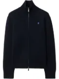 Burberry zip-up cardigan - Blue