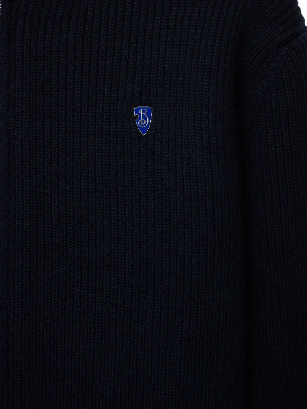 Burberry Vest met rits Blauw