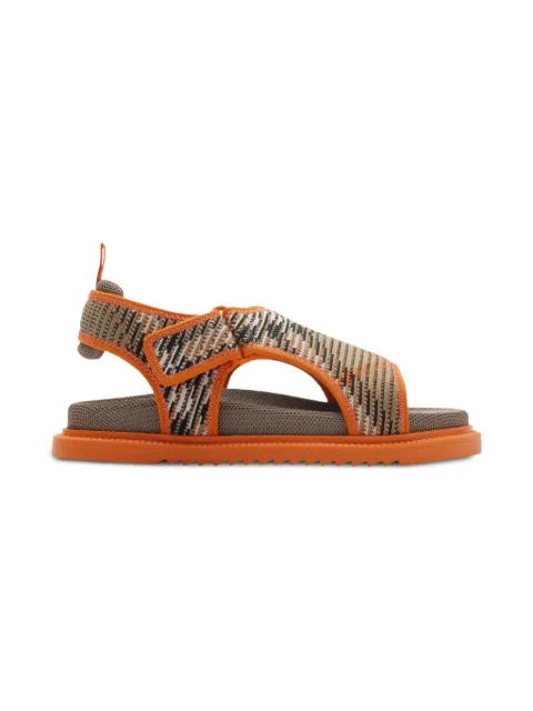Burberry Kids check-print kKnitted sandals