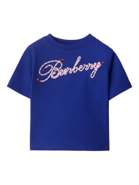 Burberry Kids logo-embellished T-shirt