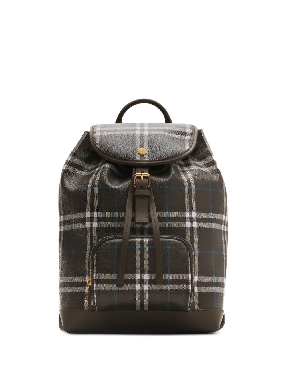 Burberry Zaino a quadri - Verde