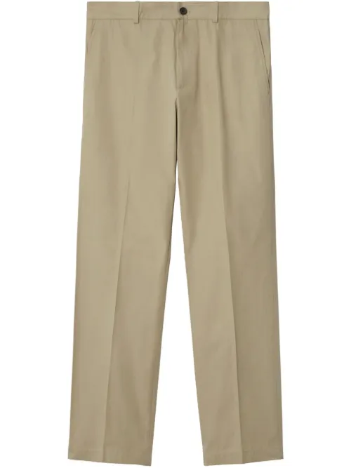 Pantalon chino à coupe droite - Burberry - Modalova