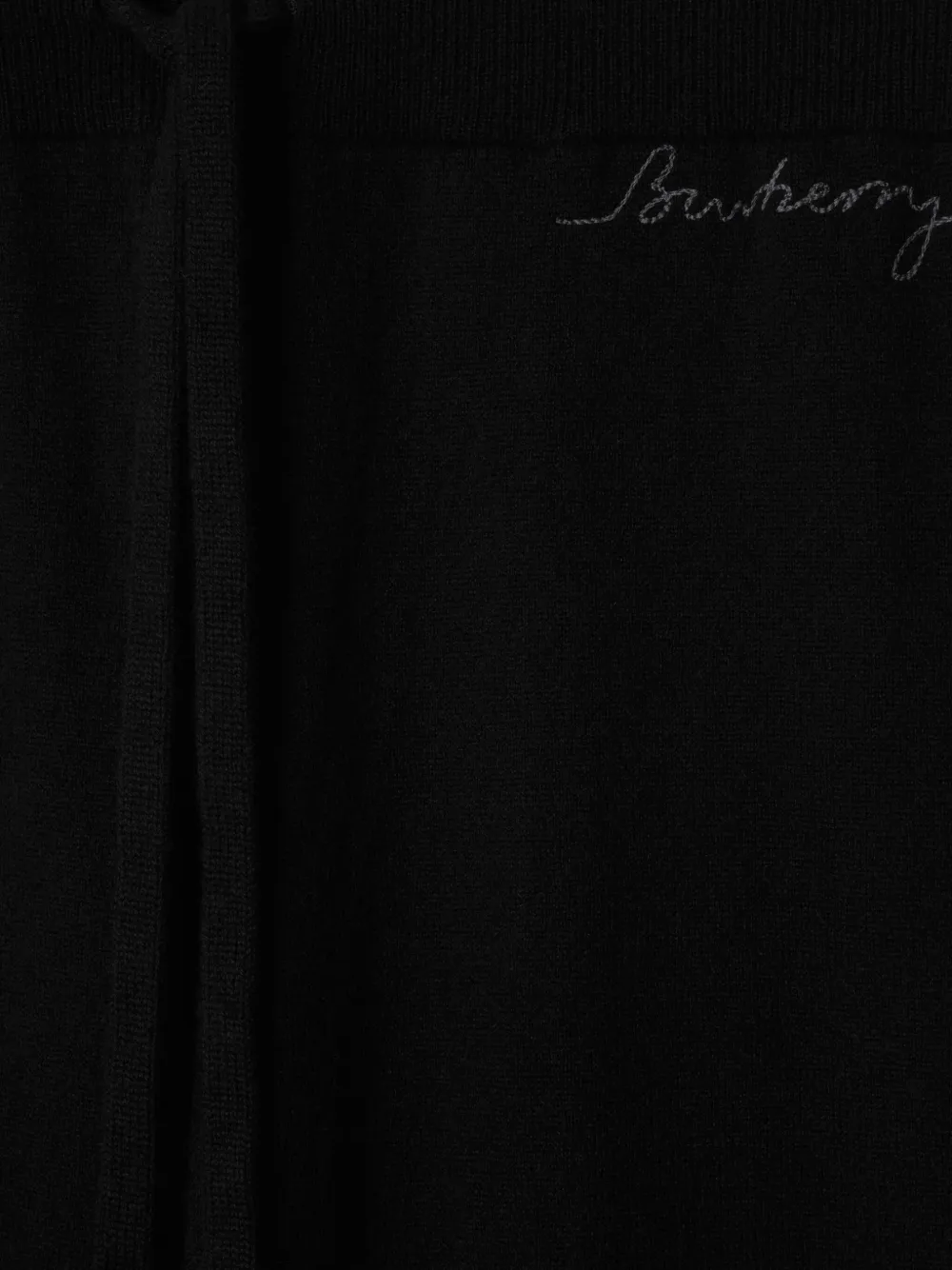 Burberry Joggingbroek met logo Zwart