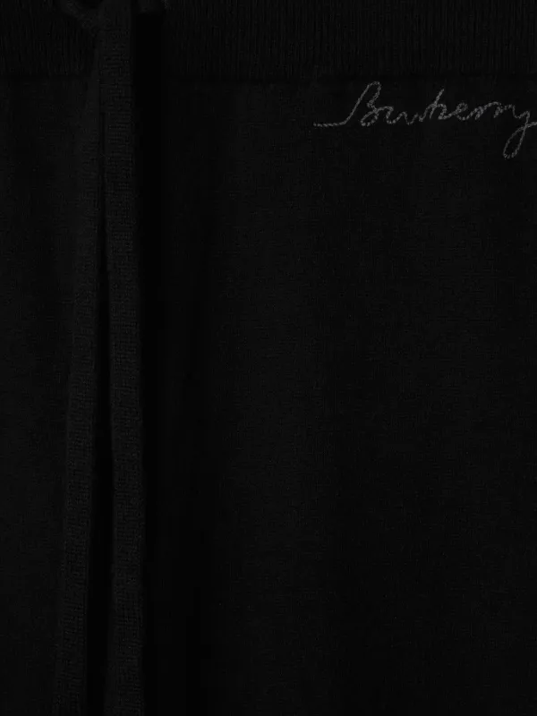 Burberry Logo Joggers | Black | FARFETCH JO