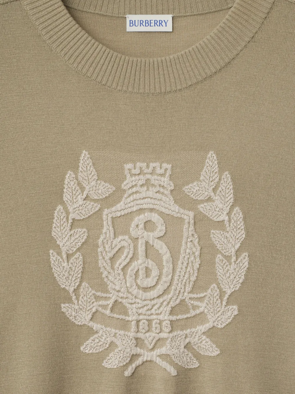 Burberry B Crest trui Beige