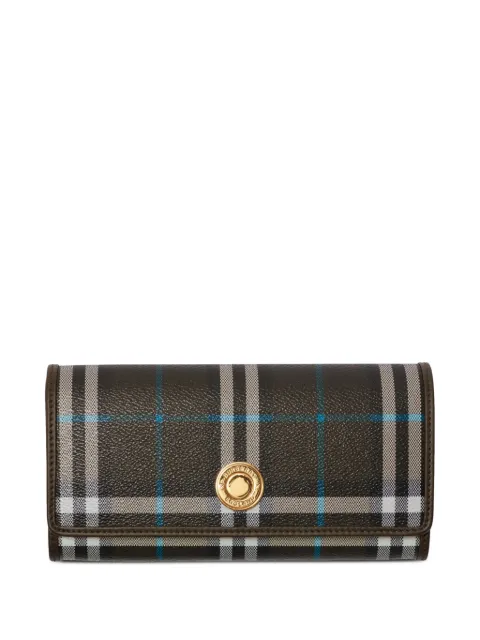 Burberry checkered wallet