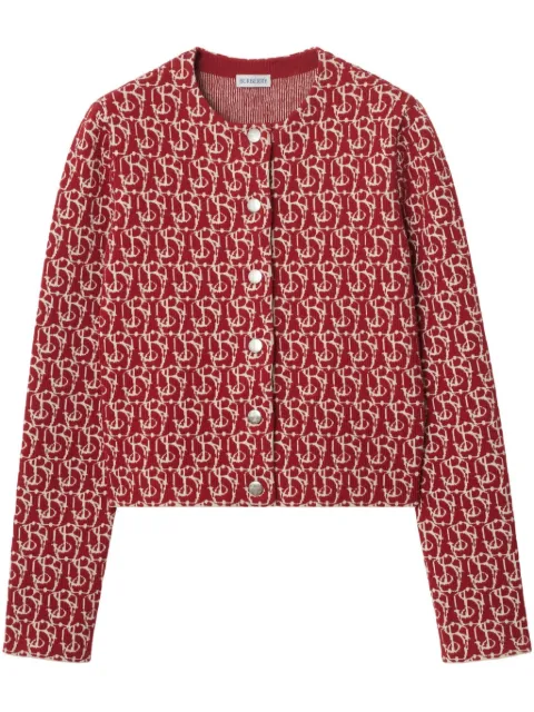 Burberry chamarra con logo