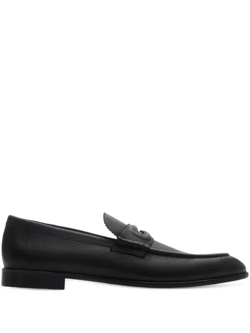 Burberry mocassins en cuir - Noir - Burberry - Modalova