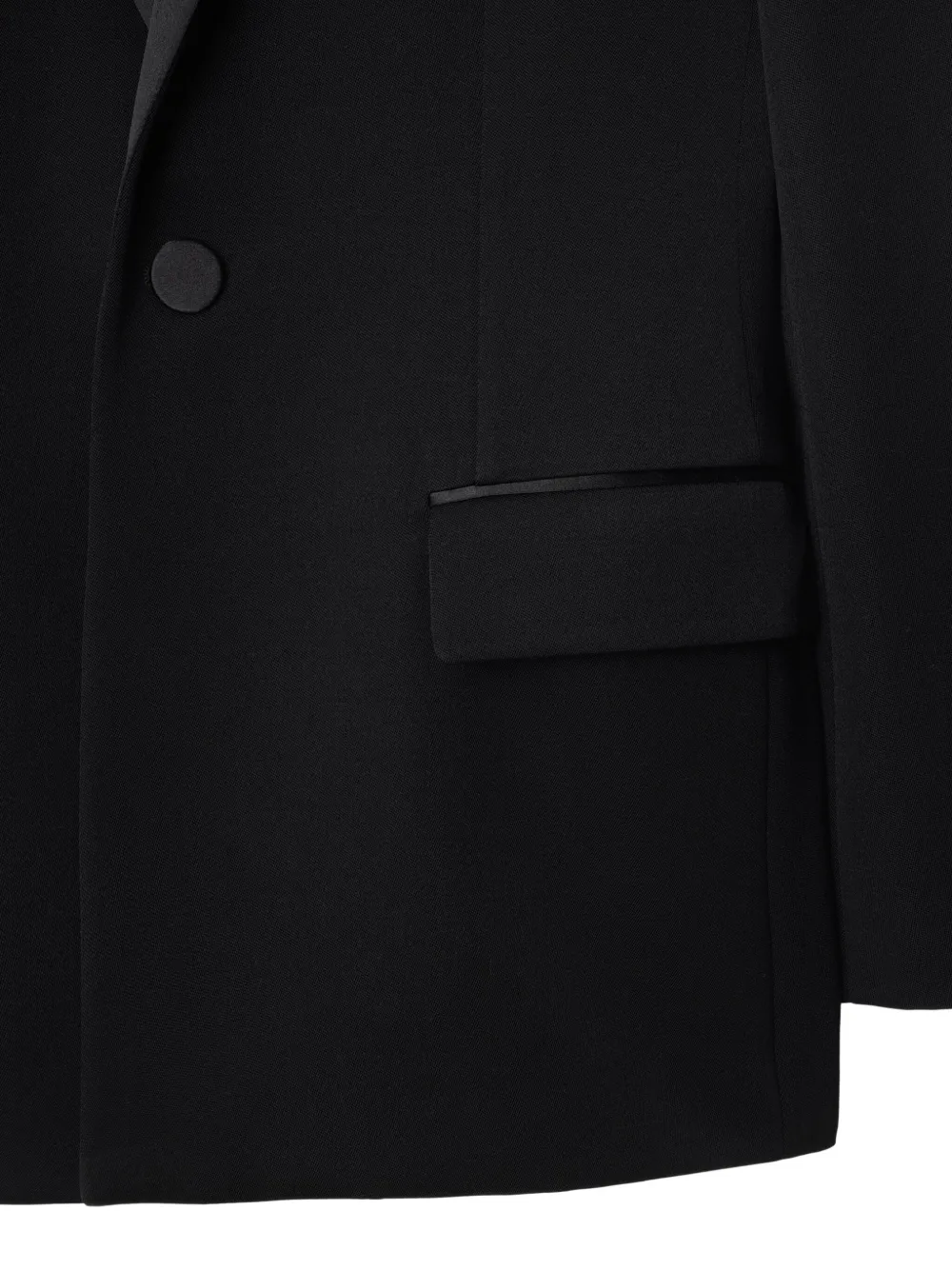 Burberry Wollen blazer Zwart