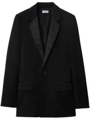 The Frankie Shop Bea single-breasted Oversize Blazer | Black