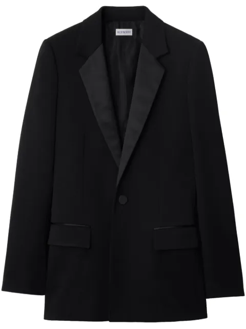 Burberry шерстяной пиджак