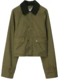 Burberry Cotton Field Jacket - Green