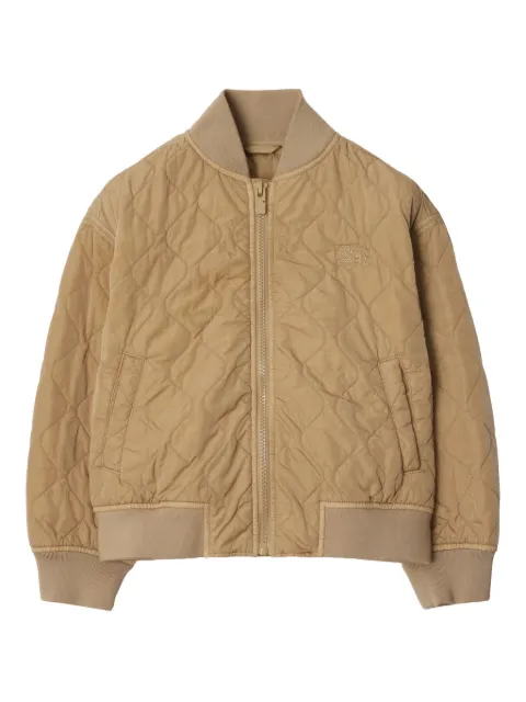 Burberry Kids 绗缝飞行员夹克