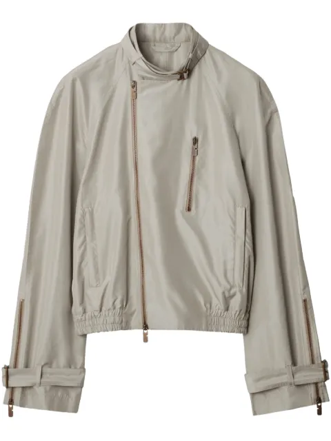 Burberry chaqueta Harrington de seda