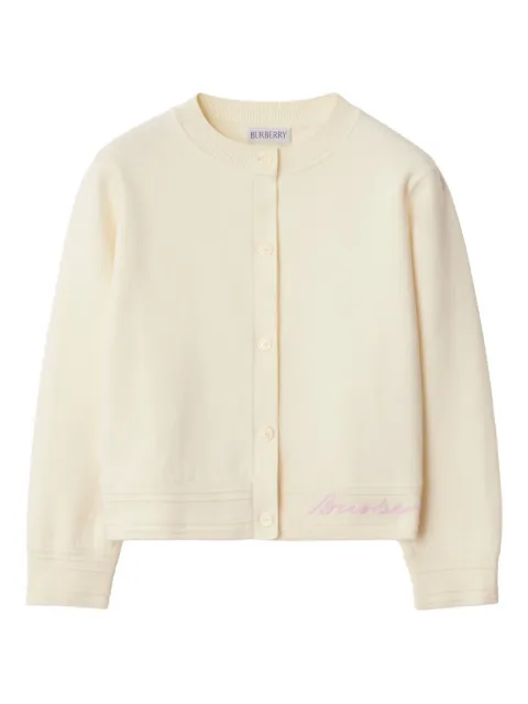 Burberry Kids كارديغان بأزرار