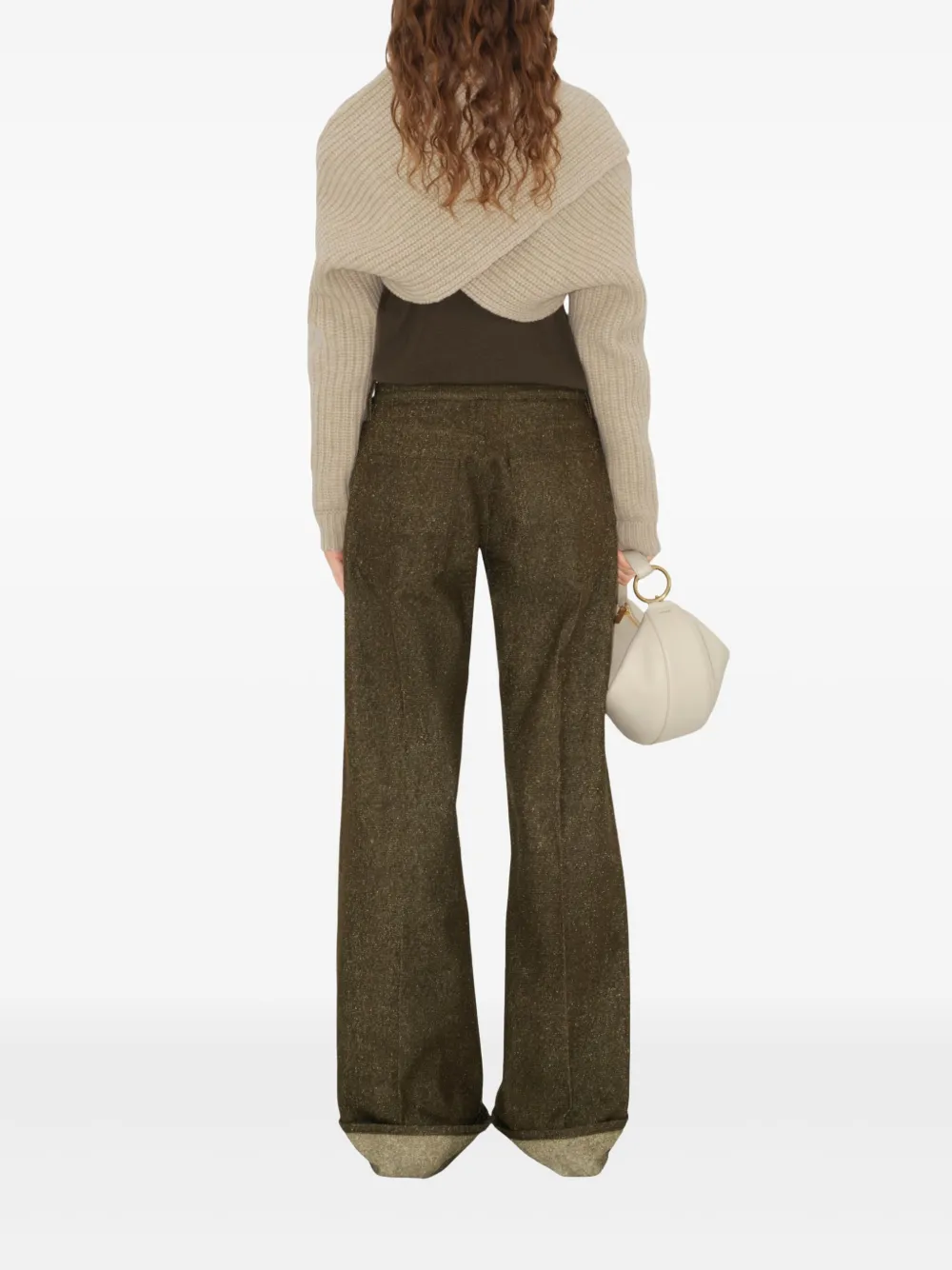 Burberry Geribbelde sjaal Beige