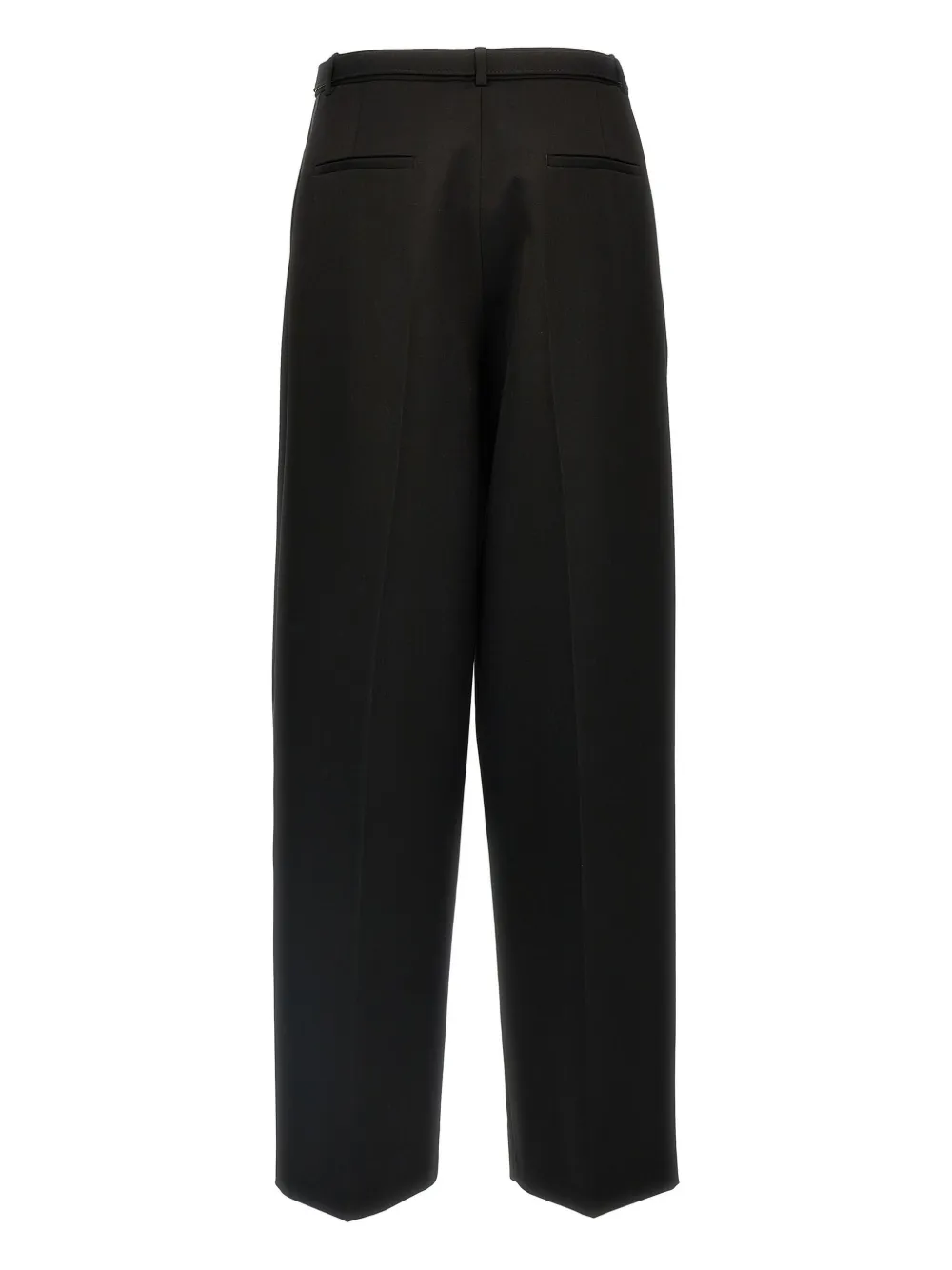 Jil Sander wool trousers - Zwart