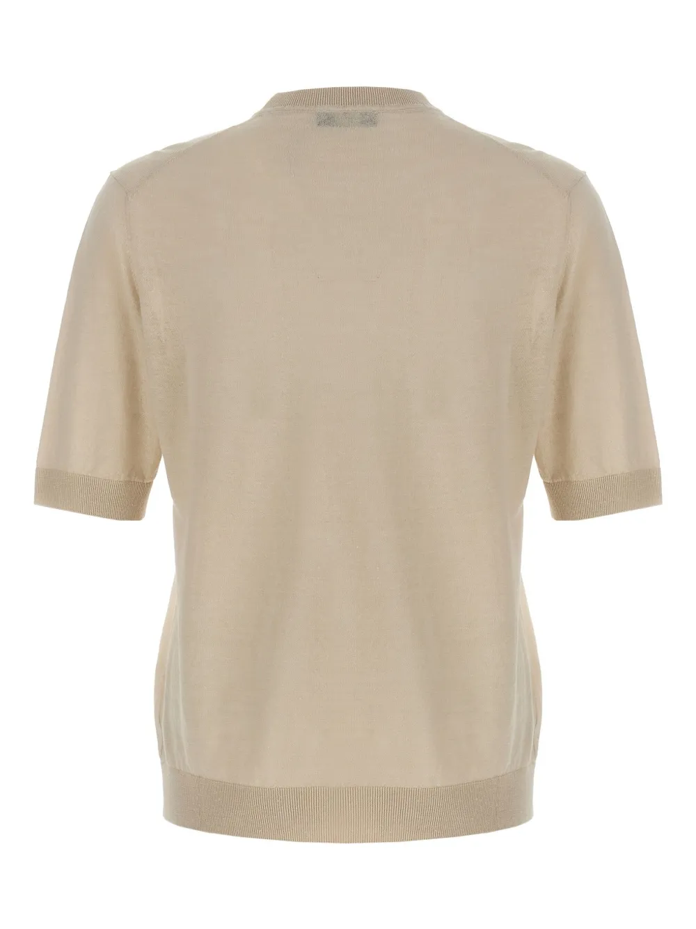 Zanone fine-knit T-shirt - Beige