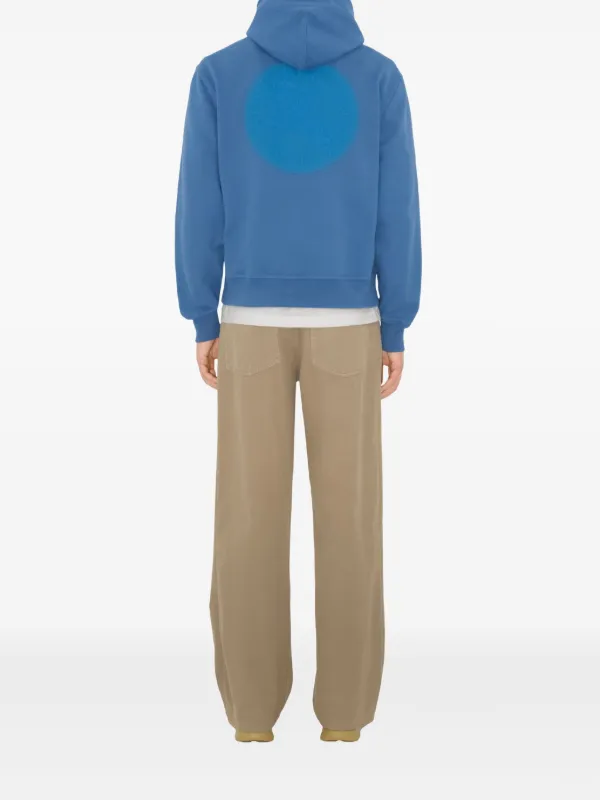 バーバリー Burberry EKDバッジ フーディー Cotton hoodie with EKD badge メンズ | BURBERRY | 24S