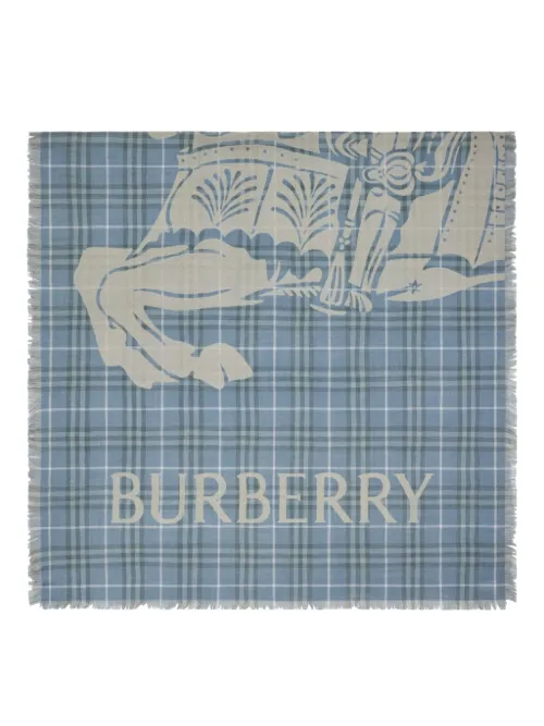 Écharpe à motif chevalier signature - Burberry - Modalova