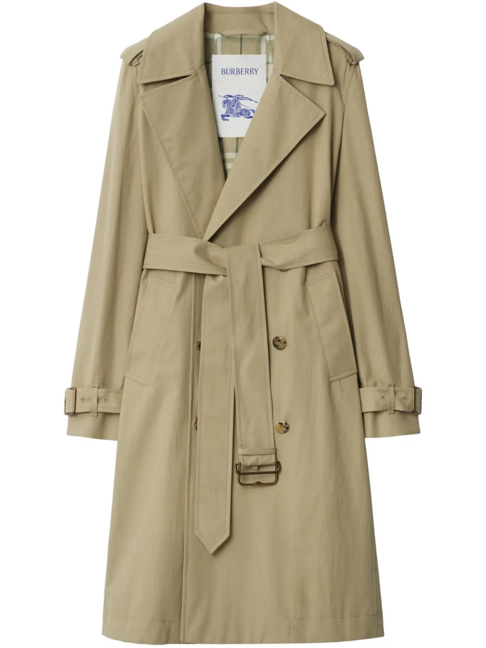 Burberry Lange trenchcoat Beige