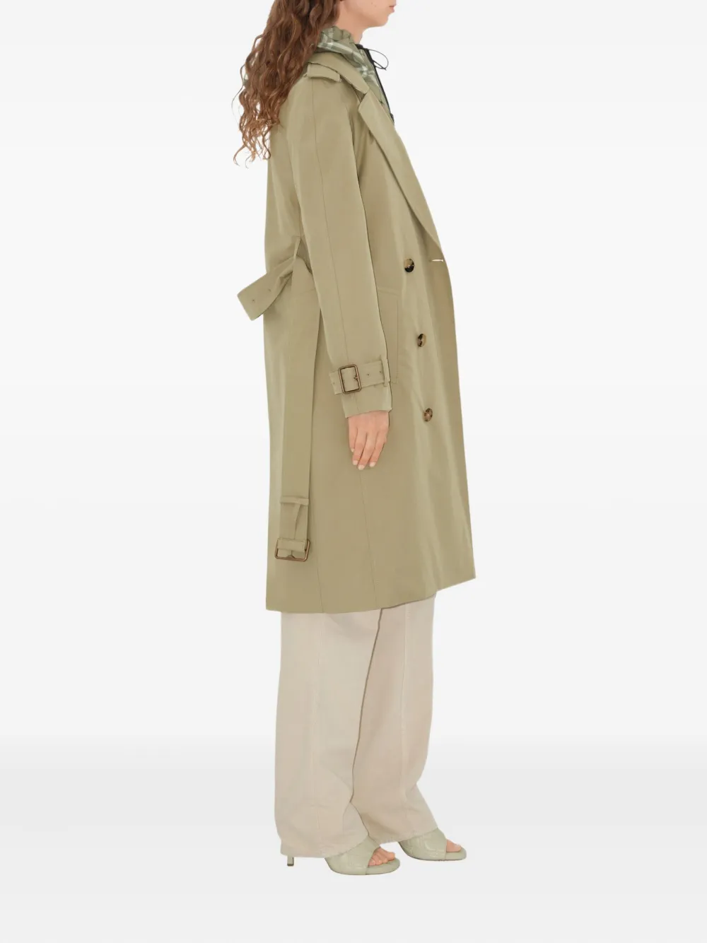 Burberry Lange trenchcoat Beige