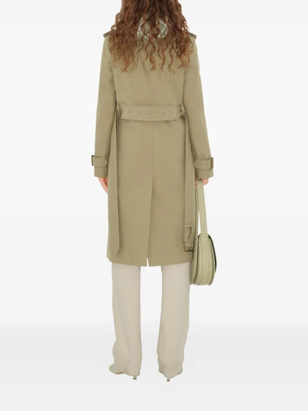 Burberry Lange trenchcoat Beige