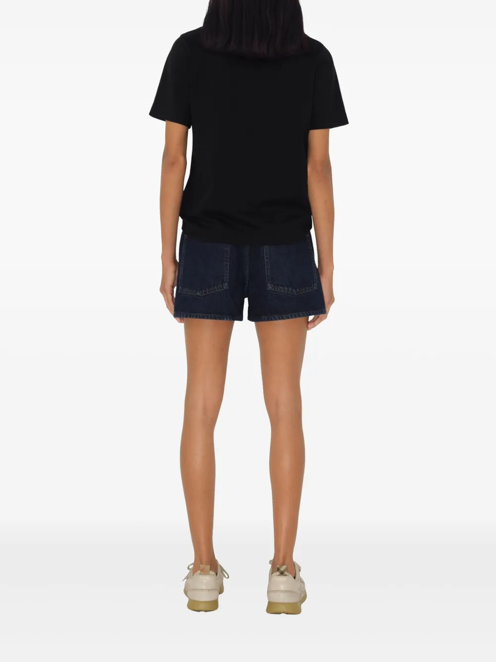 Burberry B Crest T-shirt Zwart