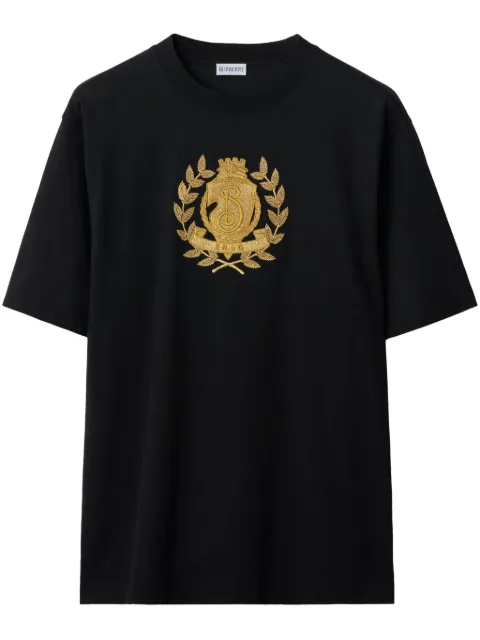 Burberry B shield motif t-shirt 