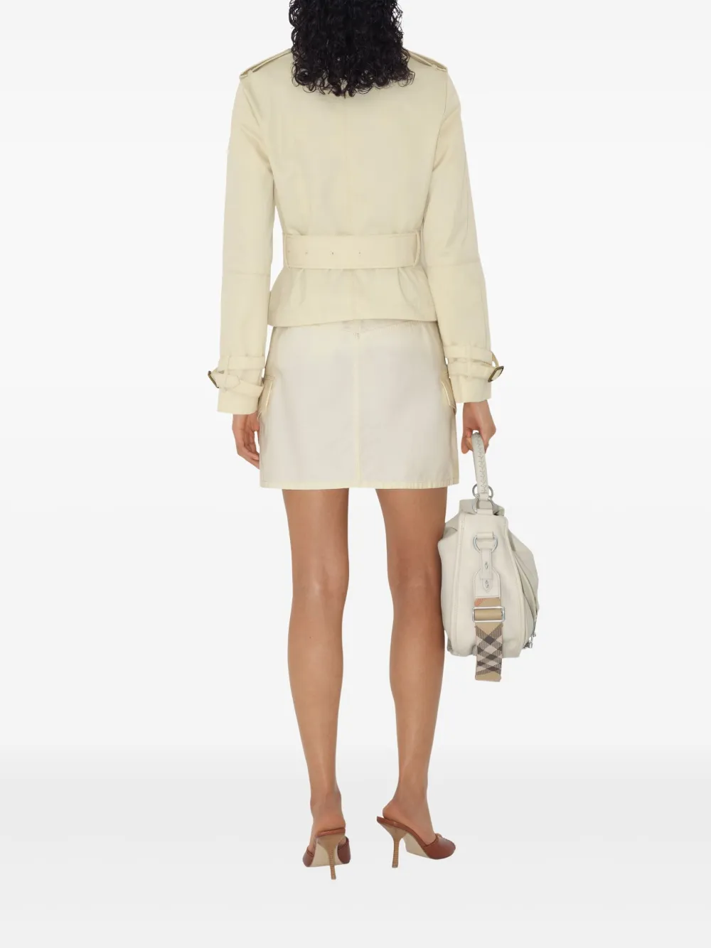 Burberry Cropped trenchcoat Beige