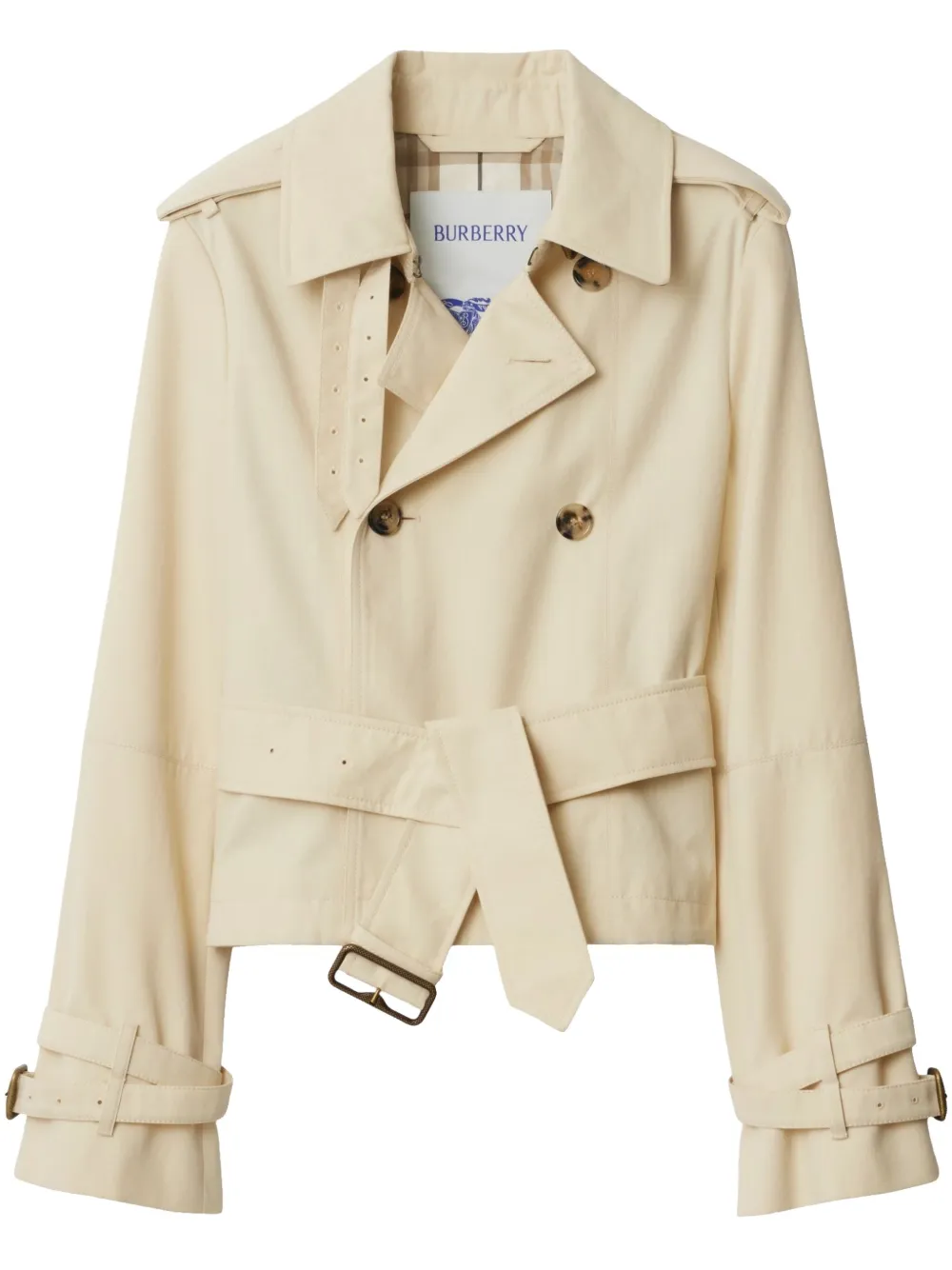 Burberry Cropped trenchcoat Beige