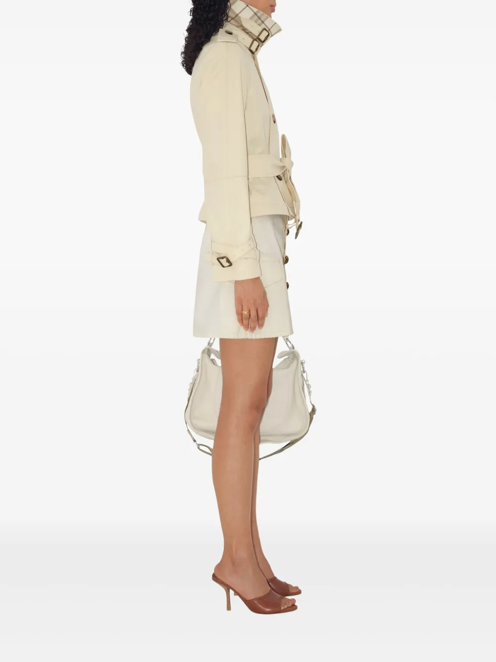 Burberry Cropped trenchcoat Beige