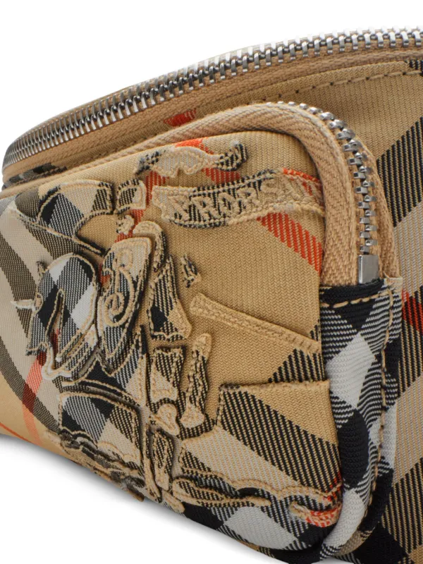 Burberry Pochete Pequena Xadrez | Neutro | FARFETCH BR