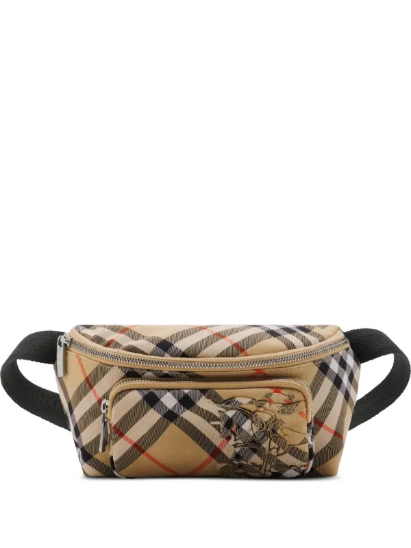Burberry Pochete Pequena Xadrez | Neutro | FARFETCH BR