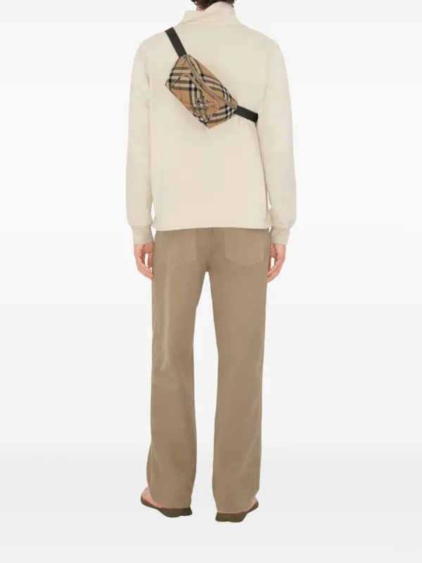 Burberry Pochete Pequena Xadrez | Neutro | FARFETCH BR