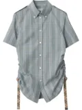 Burberry checked cotton shirt - Blue