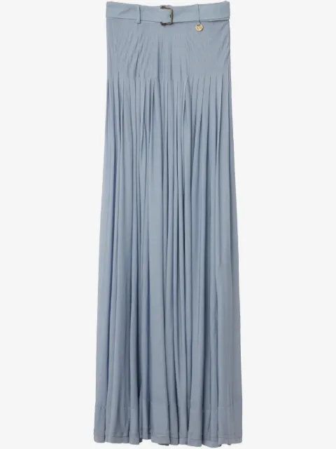 Burberry pleated maxi skirt 