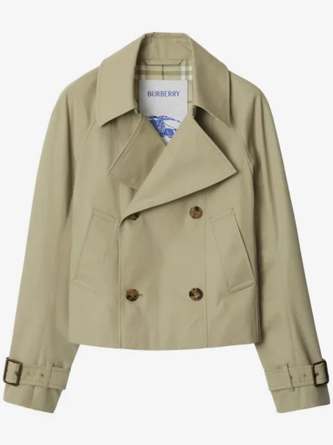 Burberry double-breasted trench jacket