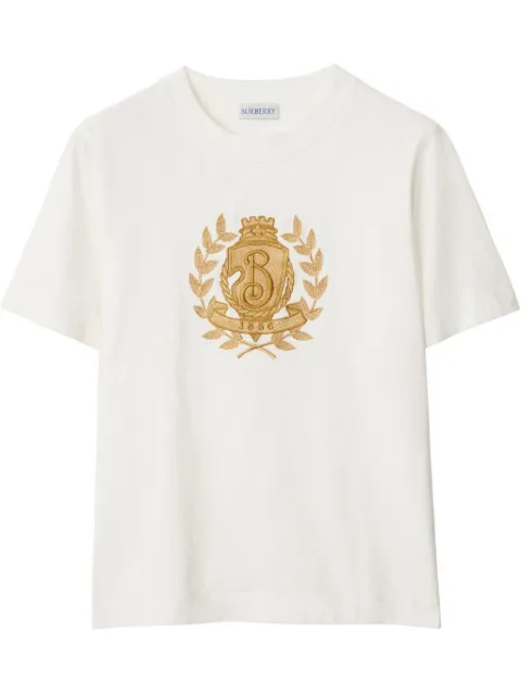 Burberry B Crest cotton t-shirt