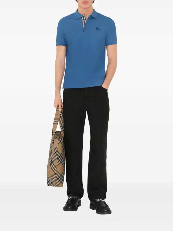 BURBERRY BLUE LABEL◆ポンチョ/38/コットン/NVY/E1A22-220-09 BURBERRY BLUE LABEL(バーバリーブルーレーベル) / ポンチョ/38