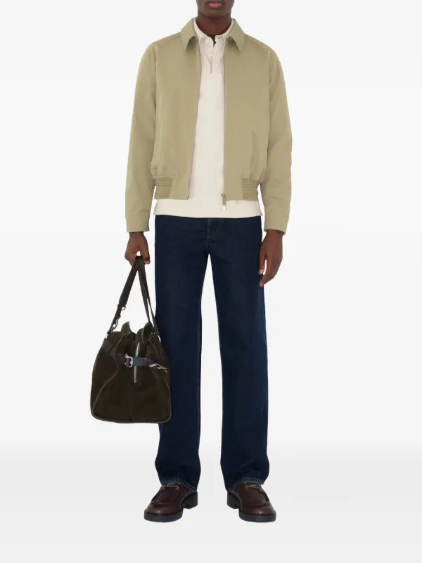 Burberry ハリントン ジャケット | ニュートラル | FARFETCH JP