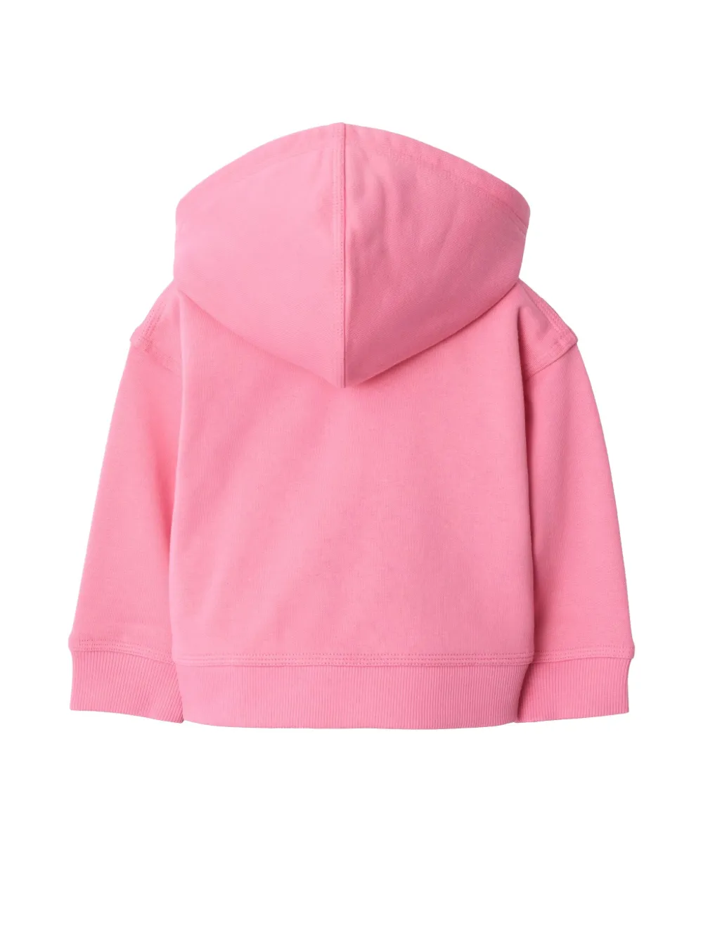 Burberry Kids cotton zip-up hoodie - Roze