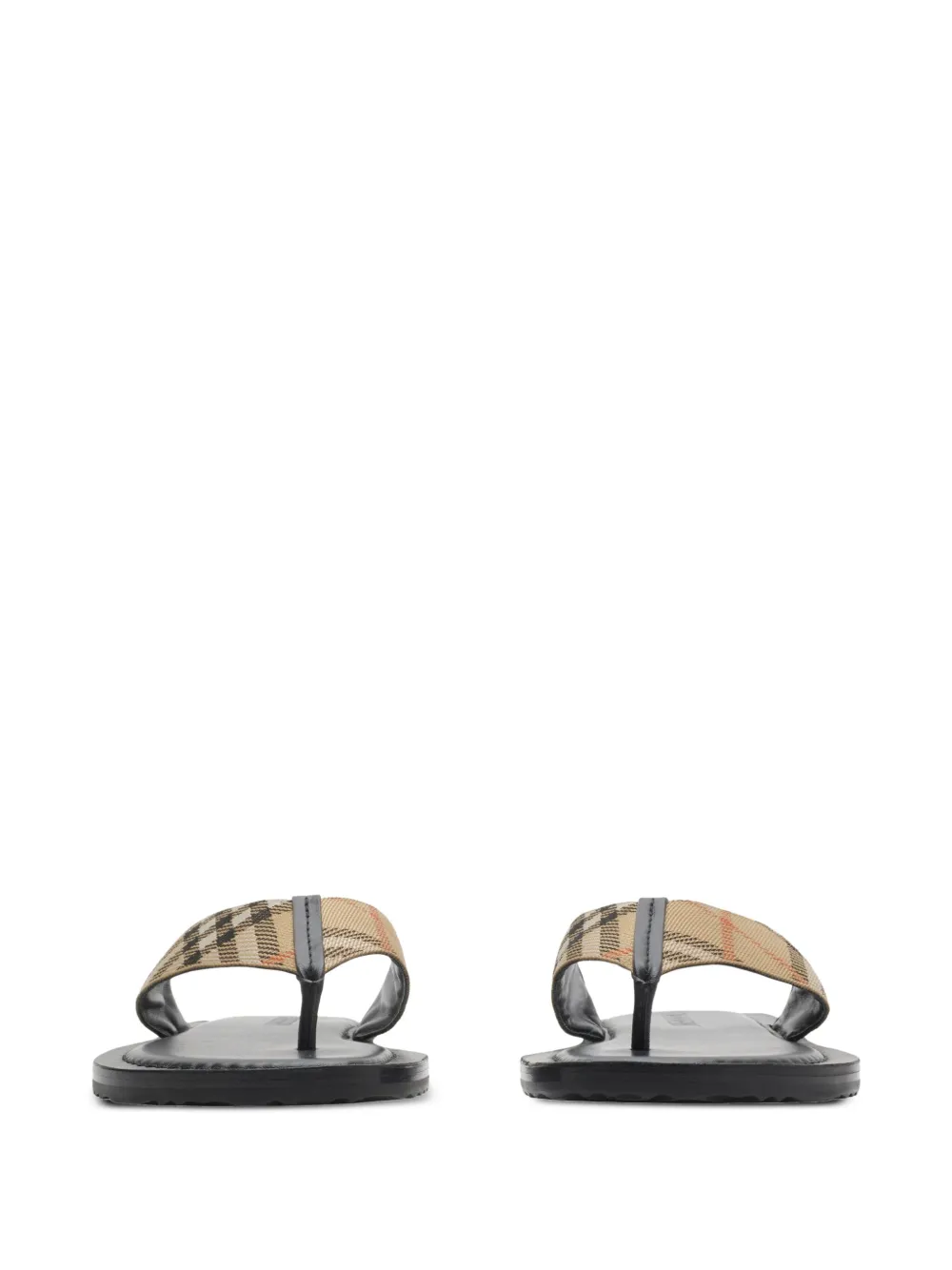 Burberry Check Pavilion slippers - Beige