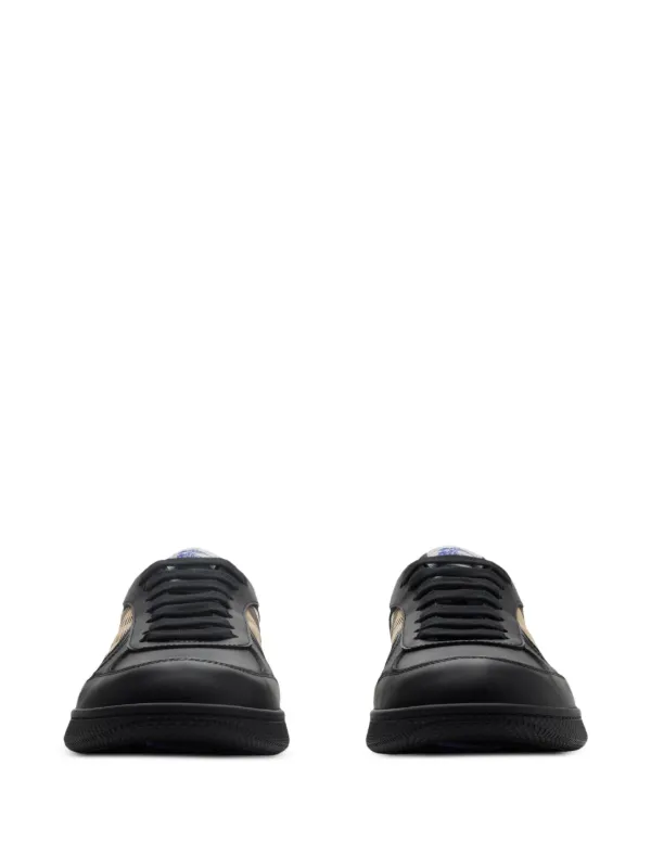 BURBERRY メンズ スニーカー 8108650 TERRACE Burberry Terrace Sneakers | Black | FARFETCH