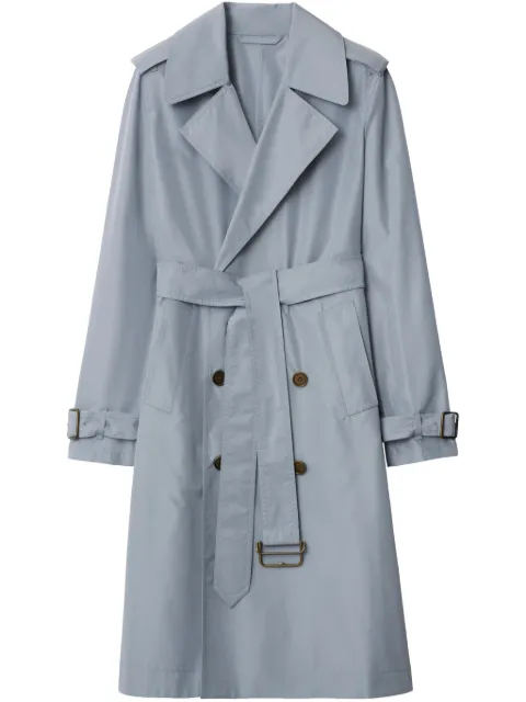 Burberry silk trench coat
