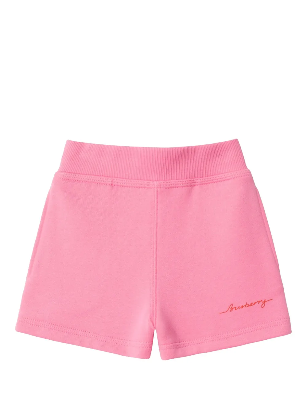 Burberry Cotton Shorts In Pink