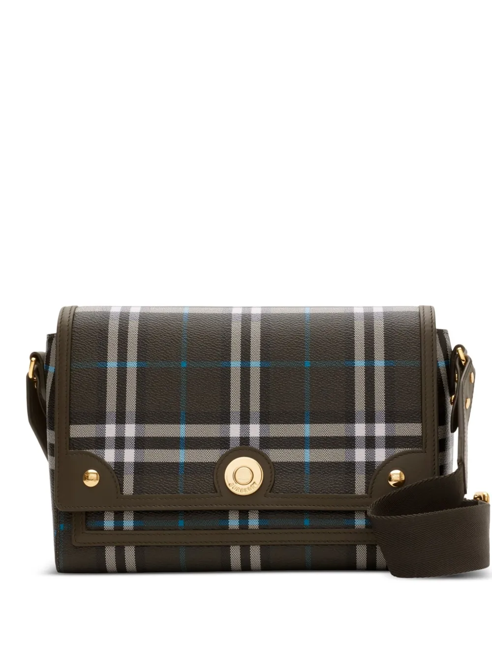 Burberry Geruite crossbodytas Bruin